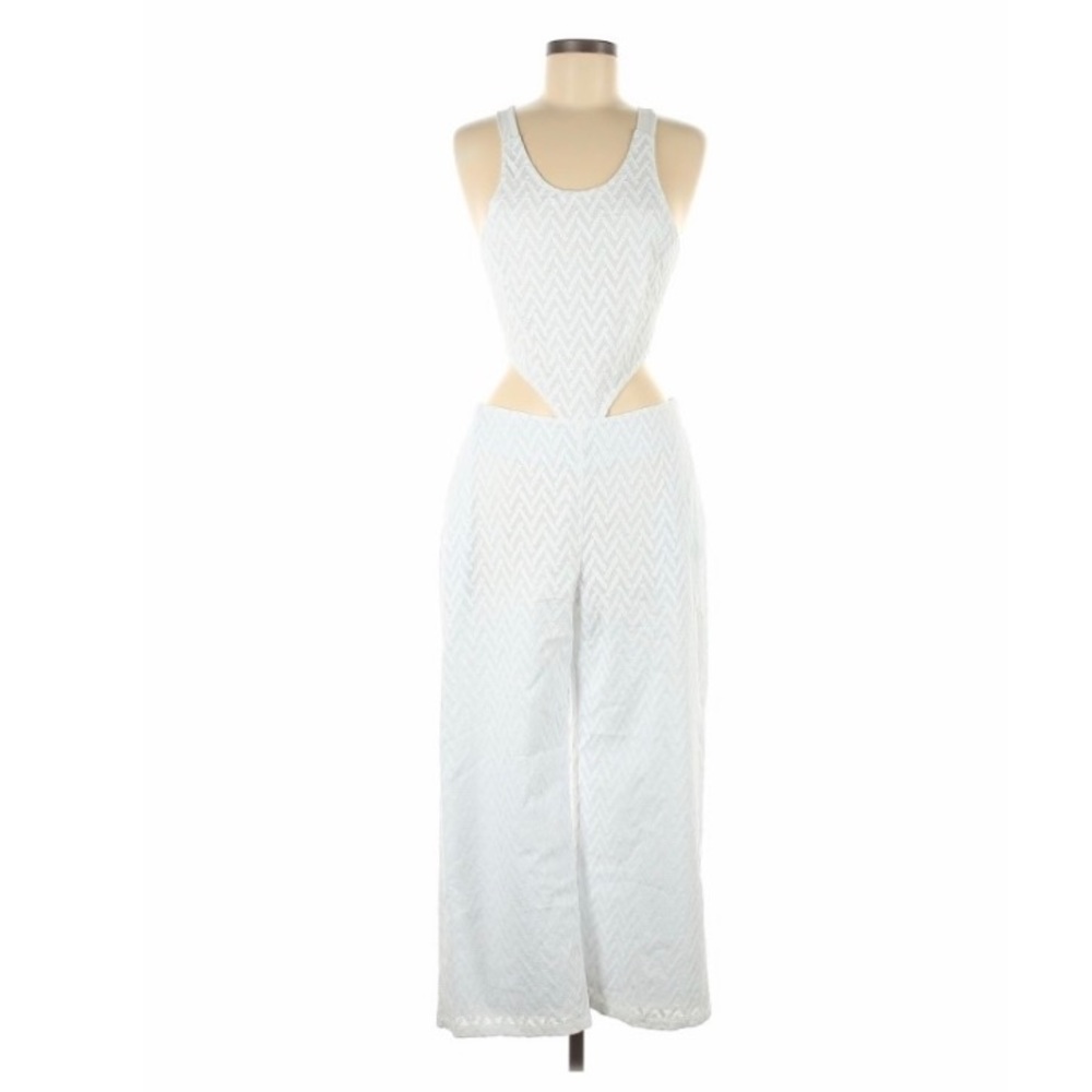 Flagpole Heidi Cutout Embroider Voile Jumpsuit